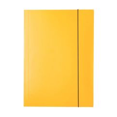 Mapa carton A4, cu elastic, galben, Esselte Economy