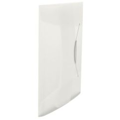 Mapa plastic A4, cu elastic, alb, Esselte Vivida