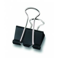 Clipsuri pentru hartie, 24mm, 12 buc/cutie, metal, negru, Maped