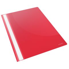 Dosar plastic cu sina, rosu, Esselte