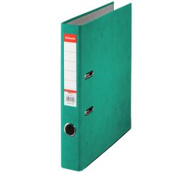 Biblioraft carton A4, 50mm, verde marmorat, Esselte Rainbow