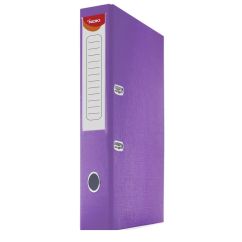 Biblioraft plastifiat A4, 50mm, lila, Noki