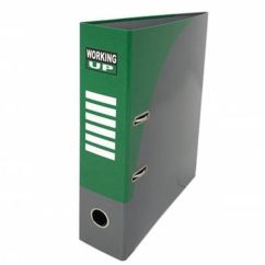 Biblioraft carton A4, in cutie, 80mm, verde, Pigna Working-up