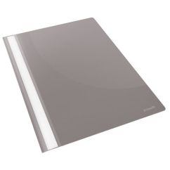 Dosar plastic cu sina, gri, 25 buc/set, Esselte