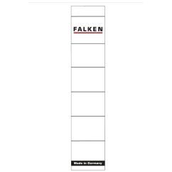 Etichete autoadezive pentru bibliorafturi, 36x190mm, 10 buc/set, Falken