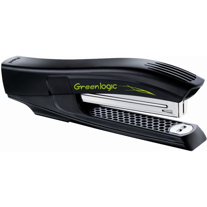 Capsatoare, perforatoare si tackere - Capsator de birou, 25 coli, 24/6, plastic, negru, Maped Greenlogic Half Strip Capsatoare, perforatoare si tackere - Capsator de birou, 25 coli, 24/6, plastic, negru, Maped Greenlogic Half Strip