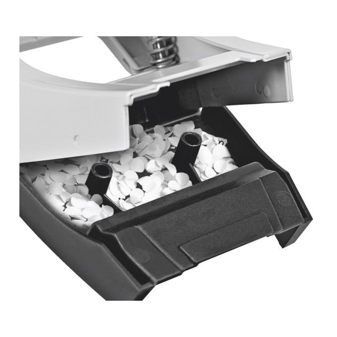 Capsatoare, perforatoare si tackere - Perforator de birou, 16 coli, metal/plastic, albastru, Leitz 5038