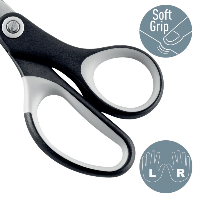 Alte accesorii de birou - Foarfeca de birou, 15cm, rosu, Leitz Titanium