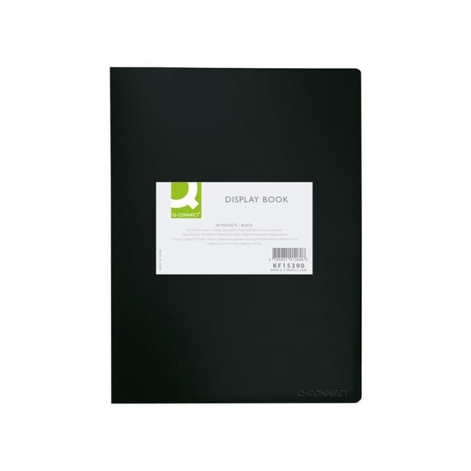 Dosare plastic & carton - Dosar de prezentare personalizabil A3, 20 file, negru, Q-Connect Dosare plastic & carton - Dosar de prezentare personalizabil A3, 20 file, negru, Q-Connect