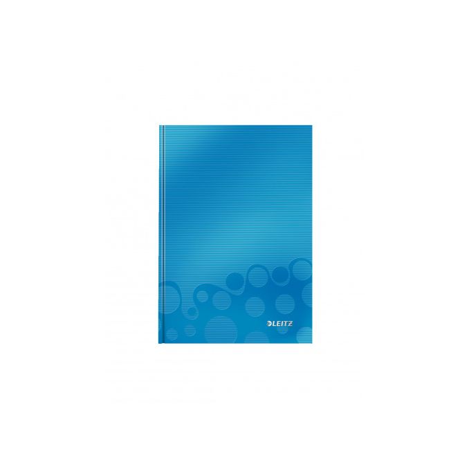 Caiete si blocnotesuri - Caiet cu spira A5, 80 coli, coperta cartonata, dictando, albastru, Leitz Caiete si blocnotesuri - Caiet cu spira A5, 80 coli, coperta cartonata, dictando, albastru, Leitz