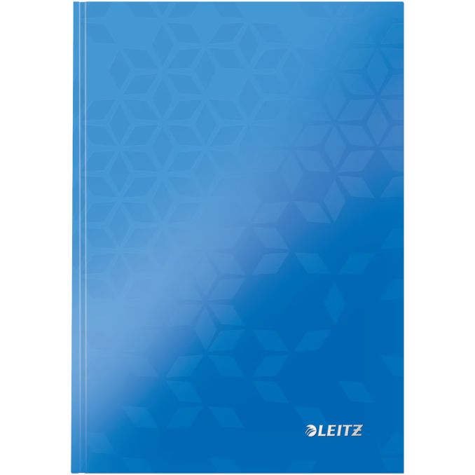 Caiete si blocnotesuri - Caiet cu spira A5, 80 coli, coperta cartonata, dictando, albastru, Leitz Caiete si blocnotesuri - Caiet cu spira A5, 80 coli, coperta cartonata, dictando, albastru, Leitz