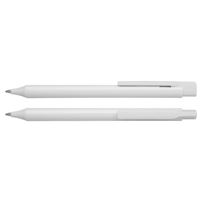 Pixuri - Pix cu pasta, pentru personalizare, varf conic 0.4mm, alb, Schneider Essential