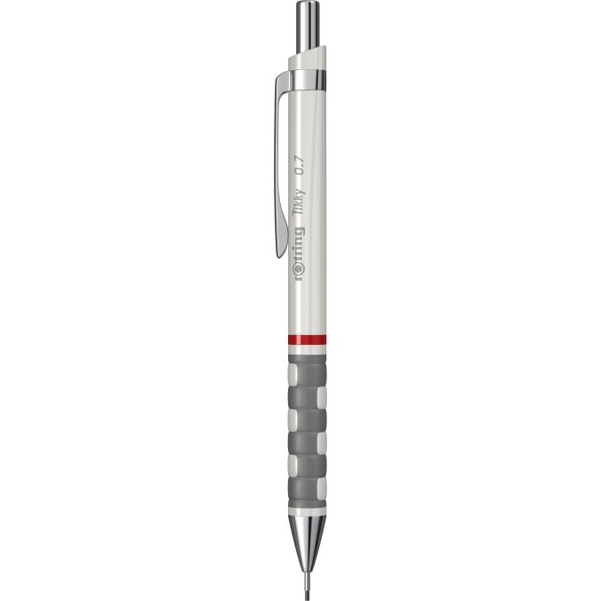 Creioane mecanice si grafit - Creion mecanic, grip ergonomic, 0.7mm, gri, Rotring Tikky III Creioane mecanice si grafit - Creion mecanic, grip ergonomic, 0.7mm, gri, Rotring Tikky III