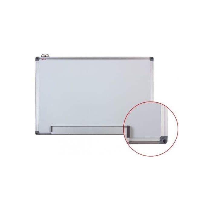 Tabla magnetica si tabla flipchart - Tabla magnetica - whiteboard, 60x90 cm, rama aluminiu, Optima
