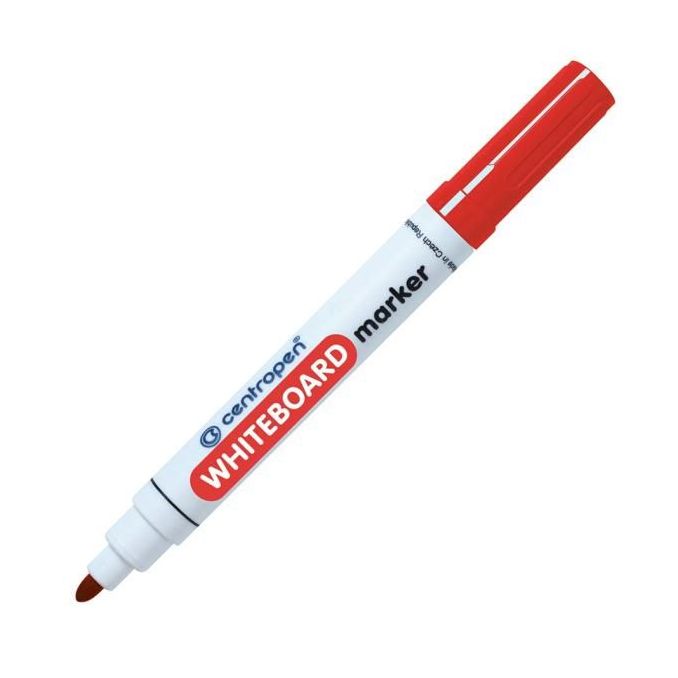 Markere si evidentiatoare - Marker whiteboard, varf rotund 2.5mm, rosu, Centropen 8559 Markere si evidentiatoare - Marker whiteboard, varf rotund 2.5mm, rosu, Centropen 8559