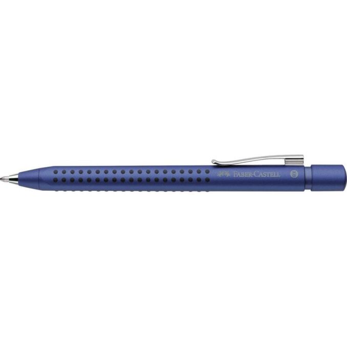 Pixuri - Pix cu pasta, varf 0.7mm, corp albastru, scris albastru, Faber-Castell 2011 XB