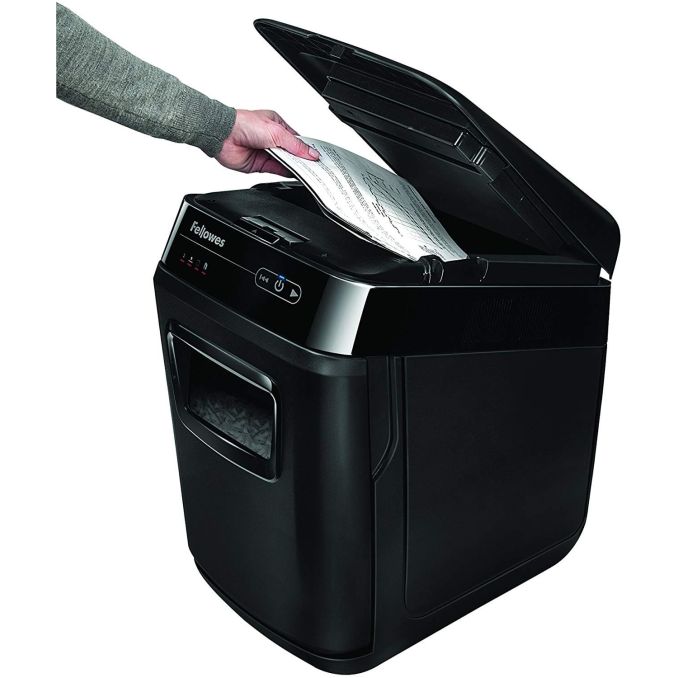 Distrugatoare de documente, accesorii - Distrugator documente, max. 8 coli, cross-cut, Fellowes Automax 130C
