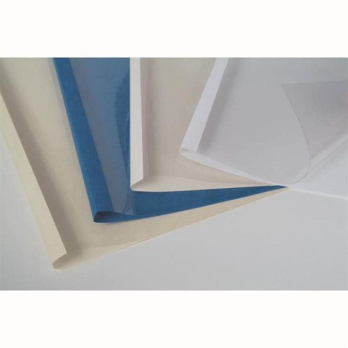 Aparate de indosariat si laminat, accesorii - Coperti termice, 3mm, 100 buc/top, alb, Fellowes