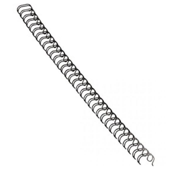 Aparate de indosariat si laminat, accesorii - Inele de metal, 14mm (130 coli), negru, 100 buc/cutie, Fellowes