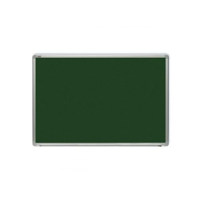 Tabla magnetica si tabla flipchart - Tabla magnetica pentru creta, 120x150 cm, rama aluminiu, verde, Optima