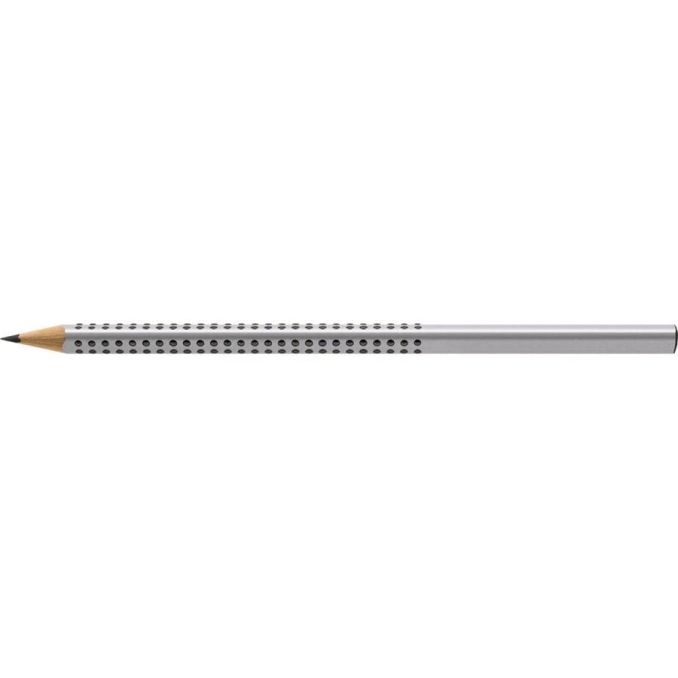 Creioane mecanice si grafit - Creion grafit, HB, fara radiera, Faber-Castell 2001 Grip