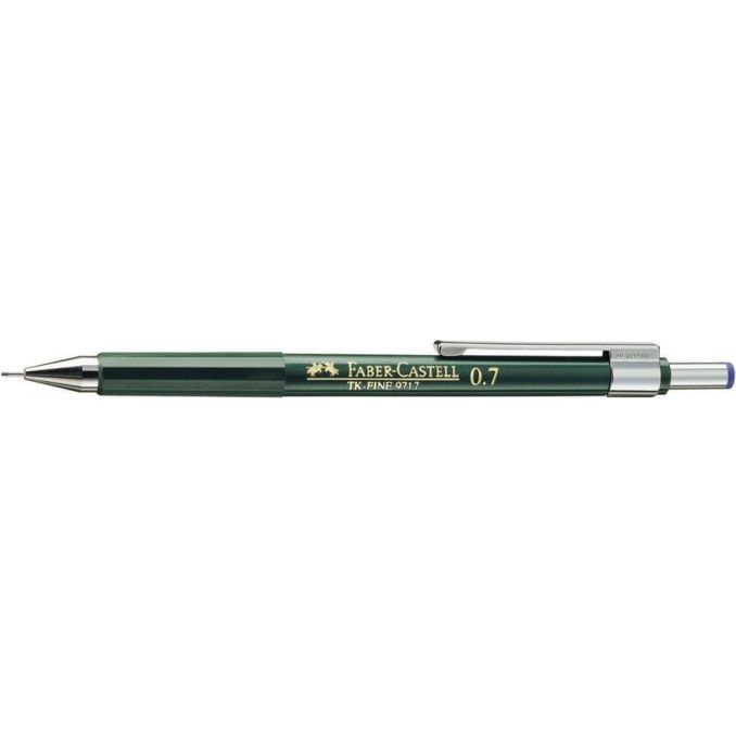 Creioane mecanice si grafit - Creion mecanic, HB, 0.7mm, Faber-Castell Tk-Fine