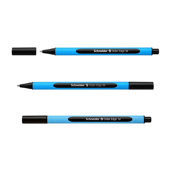 Pixuri - Pix semi-gel, varf 0.4mm, negru, Schneider Slider Edge M