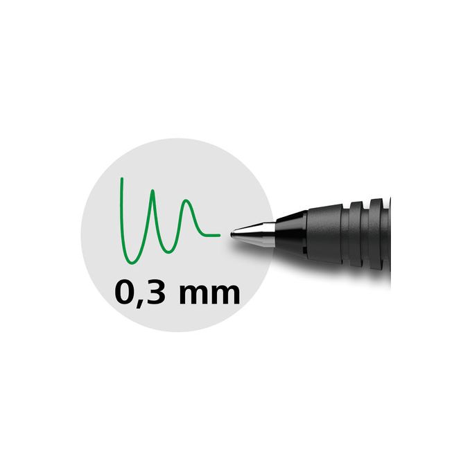 Rollere - Roller cu cerneala, varf 0.3mm, verde, Schneider Xtra 823