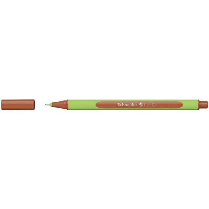 Linere si finelinere - Liner, varf 0.4mm, castaniu, Schneider Line-Up