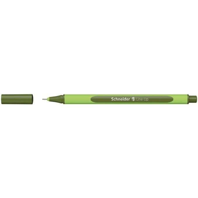 Linere si finelinere - Liner, varf 0.4mm, kaki, Schneider Line-Up