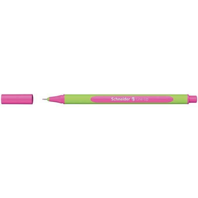 Linere si finelinere - Liner, varf 0.4mm, roz neon, Schneider Line-Up