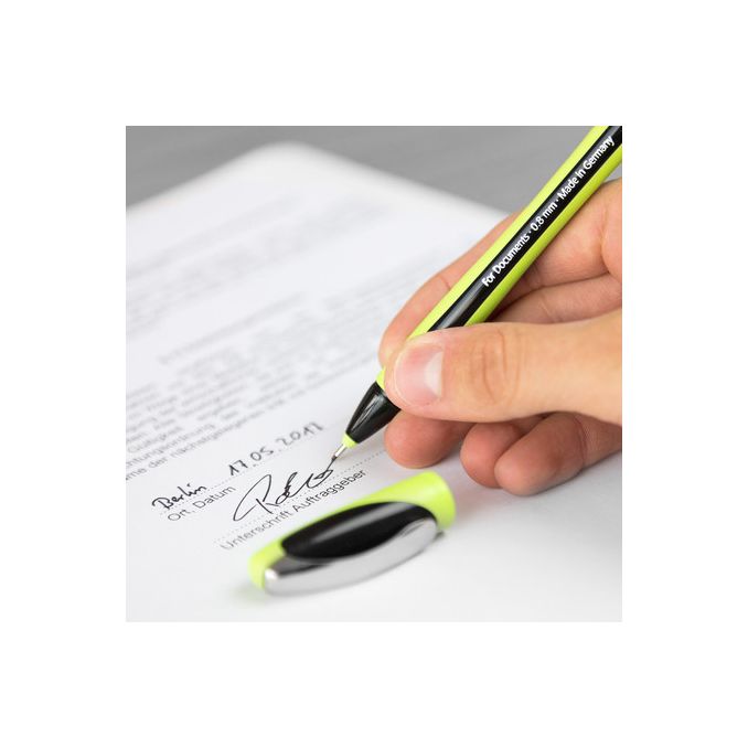 Linere si finelinere - Liner, varf 0.8mm, verde, Schneider Xpress