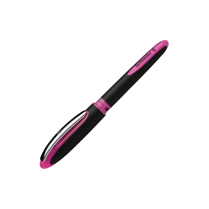 Markere si evidentiatoare - Textmarker, varf tesit 5.0mm, roz, Schneider One