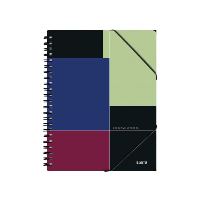 Caiete si blocnotesuri - Caiet cu spira A4, 80 file, coperta PP, matematica, Leitz Executive Be Mobile Caiete si blocnotesuri - Caiet cu spira A4, 80 file, coperta PP, matematica, Leitz Executive Be Mobile