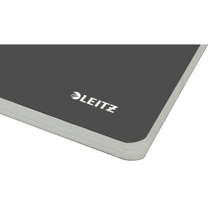Caiete si blocnotesuri - Caiet cu spira A4, 90 file, coperta PP, dictando, galben, Leitz Office