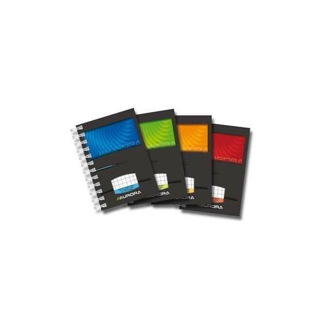 Caiete si blocnotesuri - Caiet cu spira A7, 50file, coperta cartonata, matematica, diferite culori, Aurora Mano Caiete si blocnotesuri - Caiet cu spira A7, 50file, coperta cartonata, matematica, diferite culori, Aurora Mano