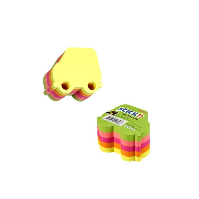 Notite adezive & Cuburi hartie - Notes autoadeziv cub - masina, 70x70mm, 5 culori neon x 80 file/set, Stick'n Notite adezive & Cuburi hartie - Notes autoadeziv cub - masina, 70x70mm, 5 culori neon x 80 file/set, Stick'n