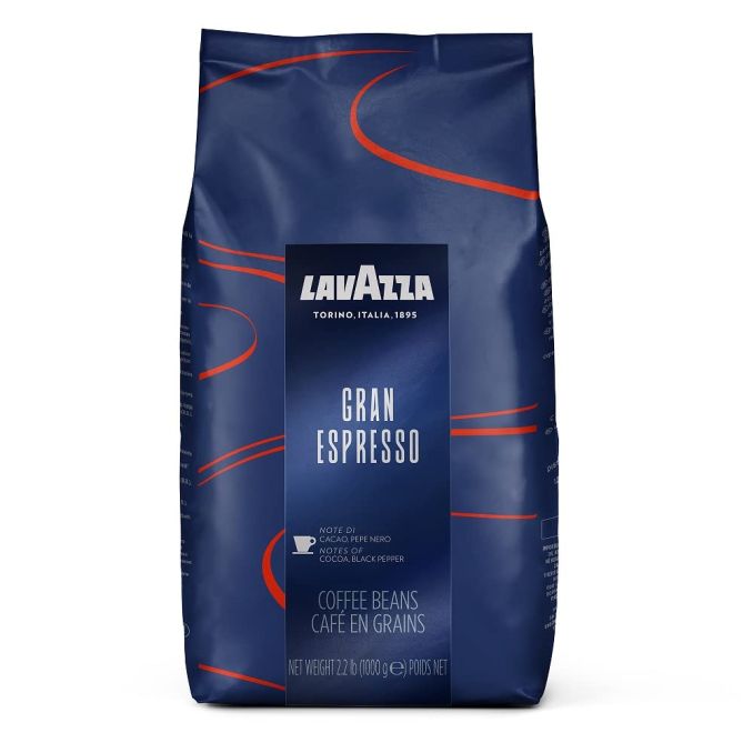Cafea prajita boabe, 1kg, Lavazza Gran Espresso Cafea prajita boabe, 1kg, Lavazza Gran Espresso