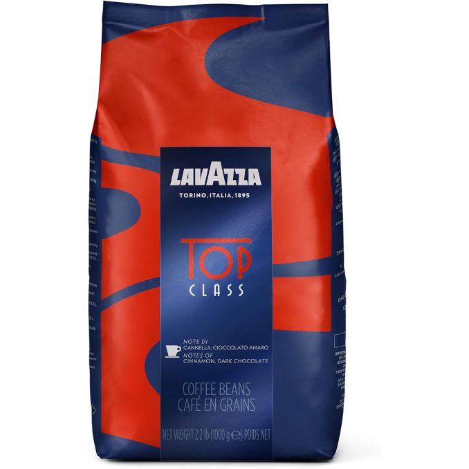 Cafea prajita boabe, 1kg, Lavazza Top Class Cafea prajita boabe, 1kg, Lavazza Top Class