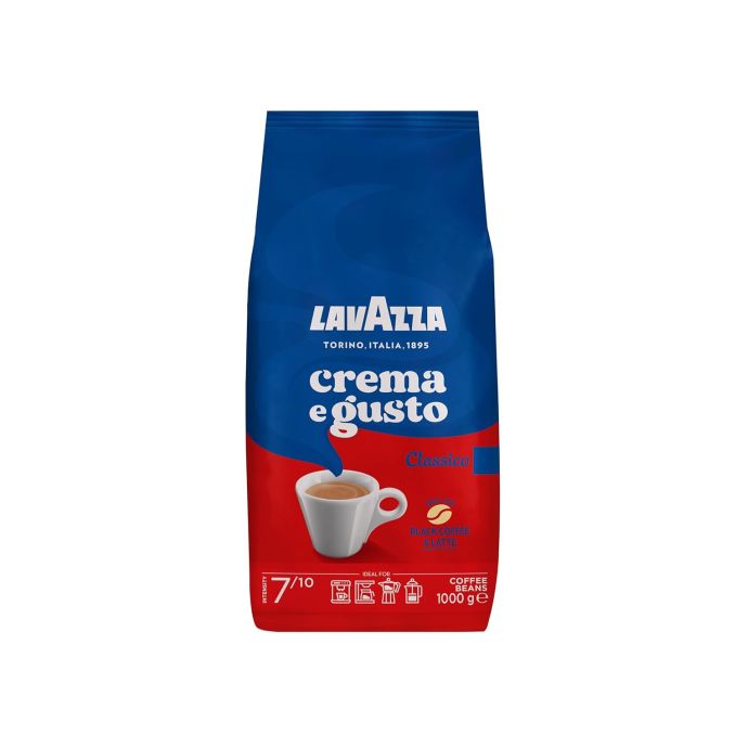 Cafea prajita boabe, 1kg, Lavazza Crema e Gusto Espresso Cafea prajita boabe, 1kg, Lavazza Crema e Gusto Espresso