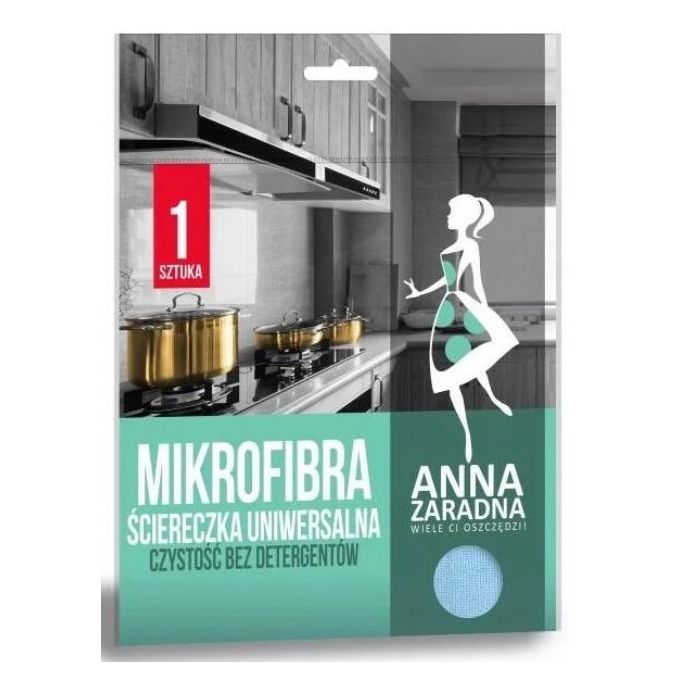 Produse de curatenie - Laveta microfibra universala, 30x30cm, albastru, Anna Produse de curatenie - Laveta microfibra universala, 30x30cm, albastru, Anna