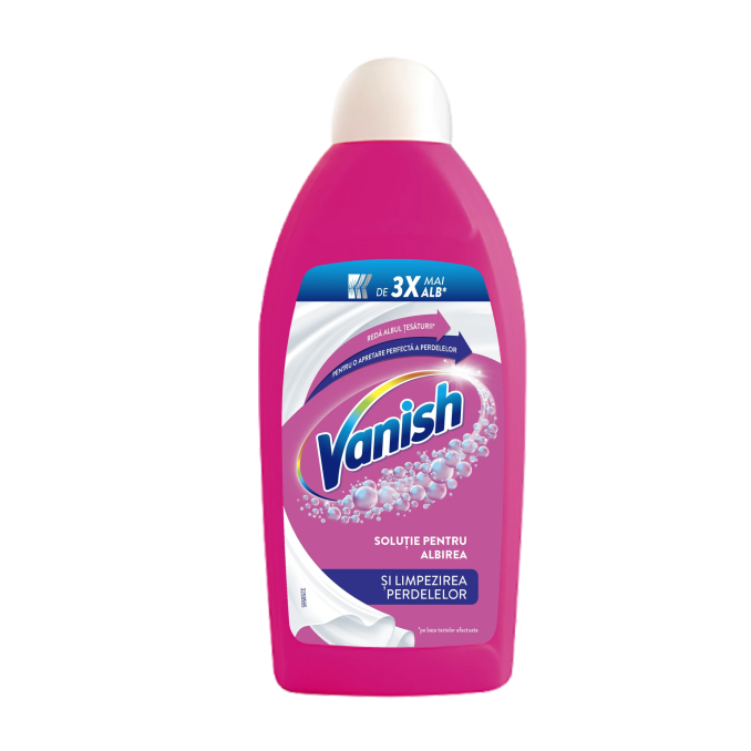 Detergenti pentru rufe - Detergent lichid pentru perdele, 500ml, Vanish
