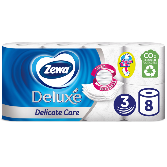 Hartie igienica, prosoape si servetele - Hartie igienica, 3 straturi, 8 role/pachet, white, Zewa Hartie igienica, prosoape si servetele - Hartie igienica, 3 straturi, 8 role/pachet, white, Zewa