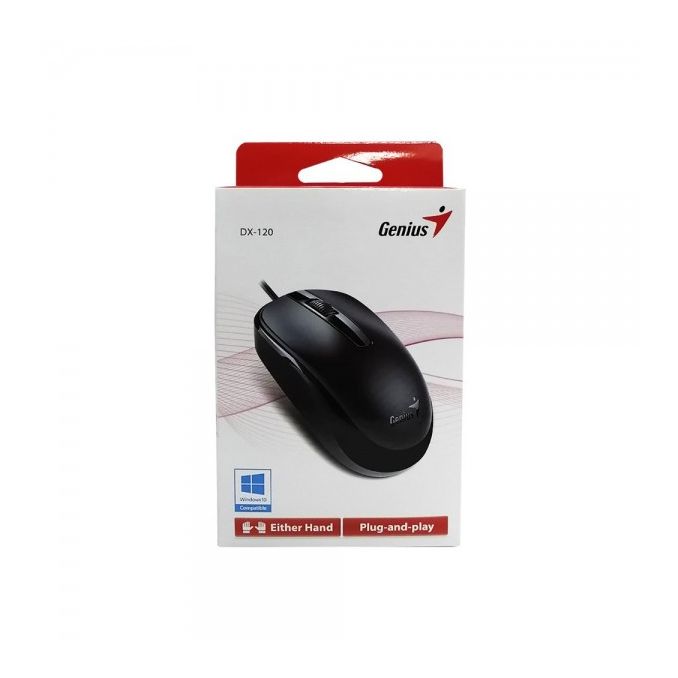 Periferice PC - Mouse USB, negru, cu fir, Genius DX-120 WR Periferice PC - Mouse USB, negru, cu fir, Genius DX-120 WR