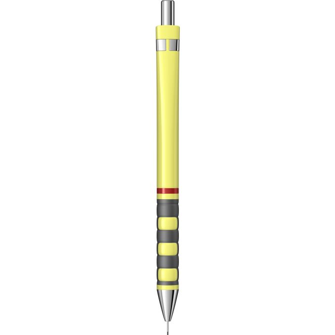 Creioane mecanice si grafit - Creion mecanic, grip ergonomic, 0.5mm, galben neon, Rotring Tikky III