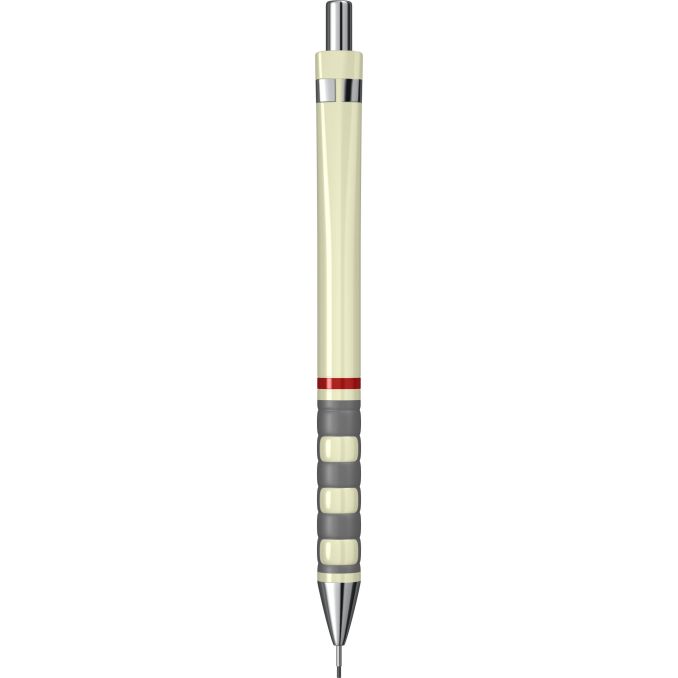 Creioane mecanice si grafit - Creion mecanic, grip ergonomic, 0.5mm, ivory, Rotring Tikky III