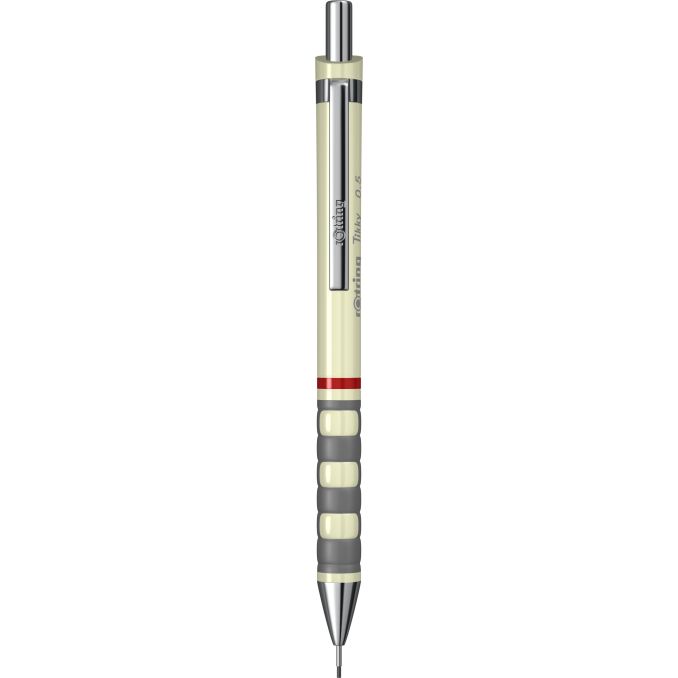 Creioane mecanice si grafit - Creion mecanic, grip ergonomic, 0.5mm, ivory, Rotring Tikky III