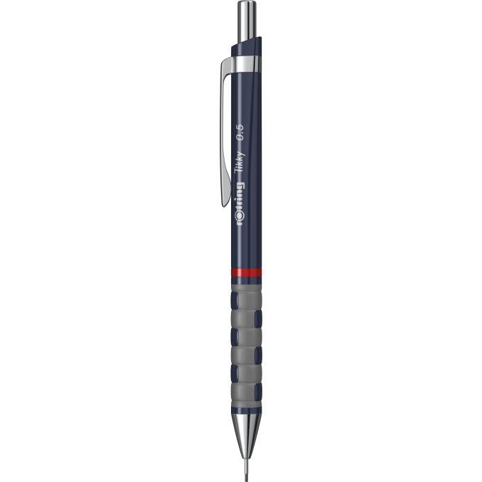 Creioane mecanice si grafit - Creion mecanic, grip ergonomic, 0.5mm, navy blue, Rotring Tikky III Creioane mecanice si grafit - Creion mecanic, grip ergonomic, 0.5mm, navy blue, Rotring Tikky III