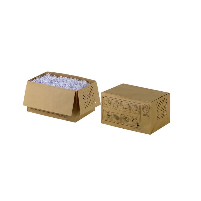 Distrugatoare de documente, accesorii - Pungi hartie pentru distrugatoare documente, 115L, 50 buc/set, Rexel Auto+ 750M/750X