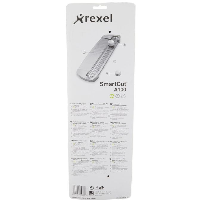 Ghilotine si trimmere - Trimmer A4, max. 5 coli, Rexel SmartCut A100